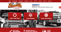 Desktop Screenshot of bernvilleautopartsandrepair.com